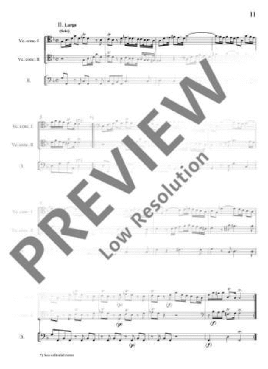 Concerto G minor String Orchestra scores gallery preview page 20