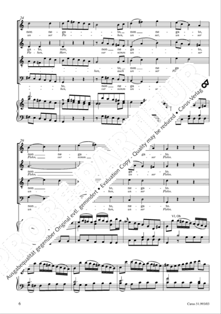 O Jesu, te invocamus 4-Part scores gallery preview page 7
