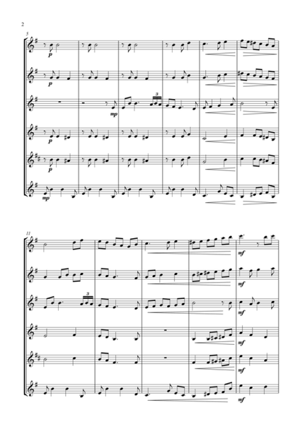 God Rest Ye Merry Gentlemen - for Clarinet Choir/Quintet image number null
