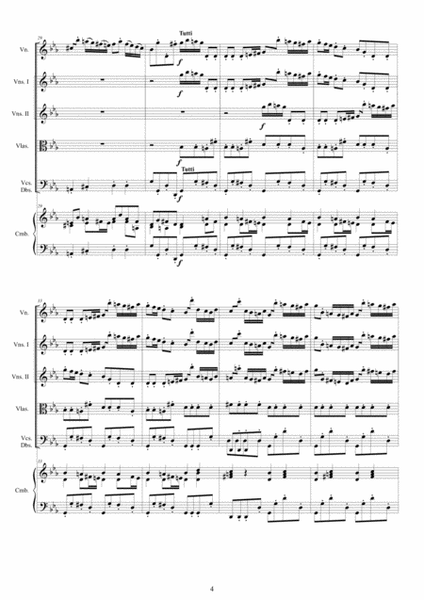 Vivaldi - Violin Concerto No.11 in C minor RV 198 Op.9 for Violin, Strings and Cembalo image number null