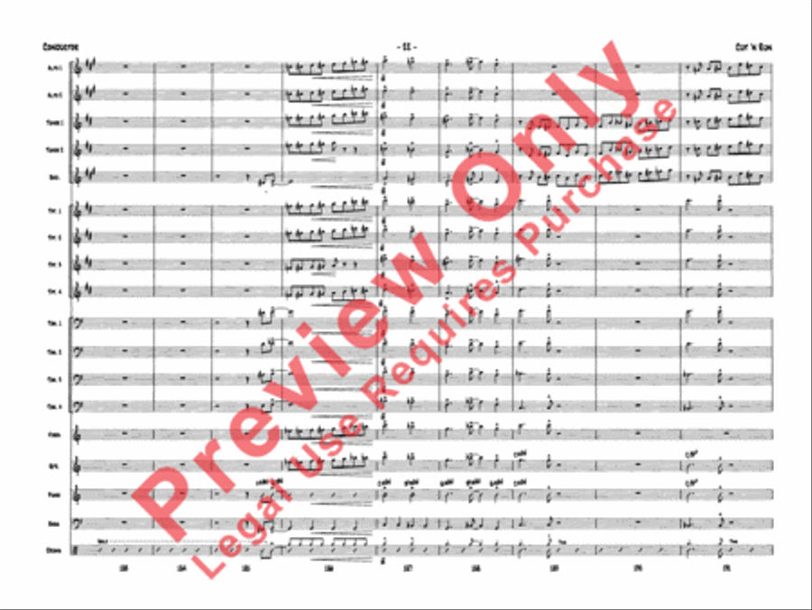 Cut 'n Run Jazz Ensemble scores gallery preview page 25