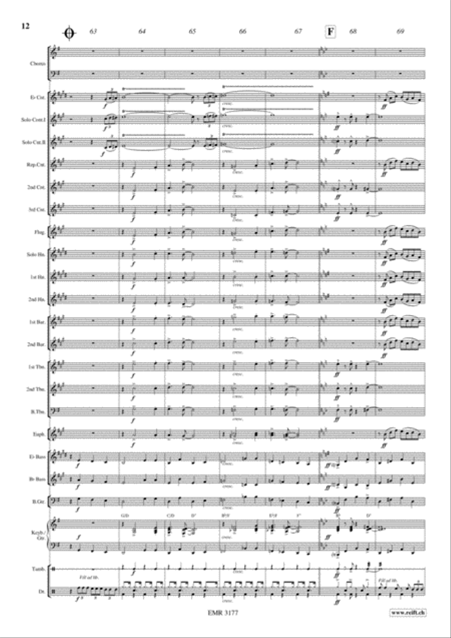 Swingle Bells 4-Part scores gallery preview page 13