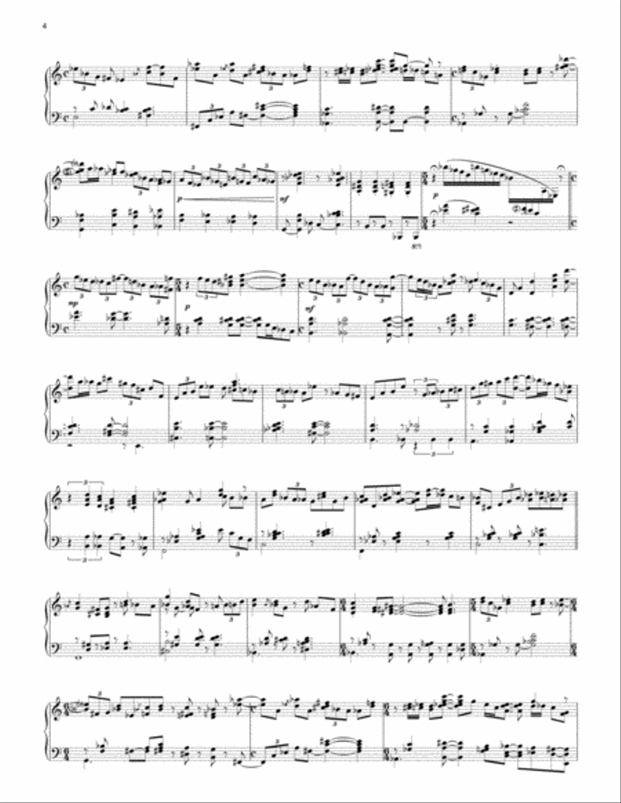 Harold Brown Piano Solo scores gallery preview page 4