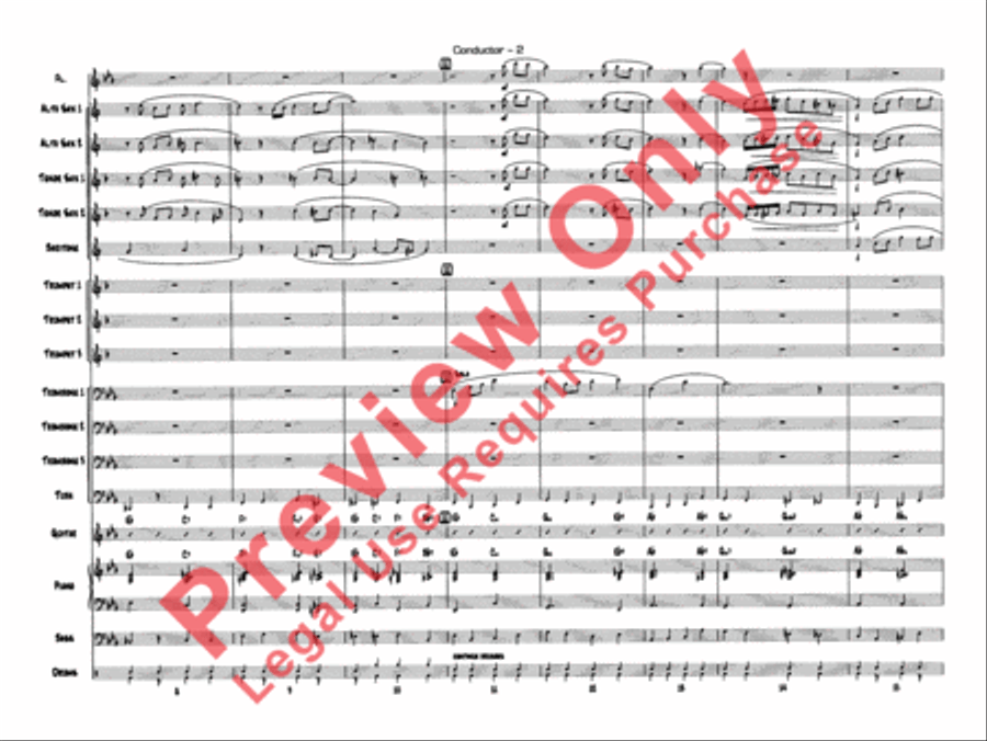 Over the Rainbow Jazz Ensemble scores gallery preview page 5