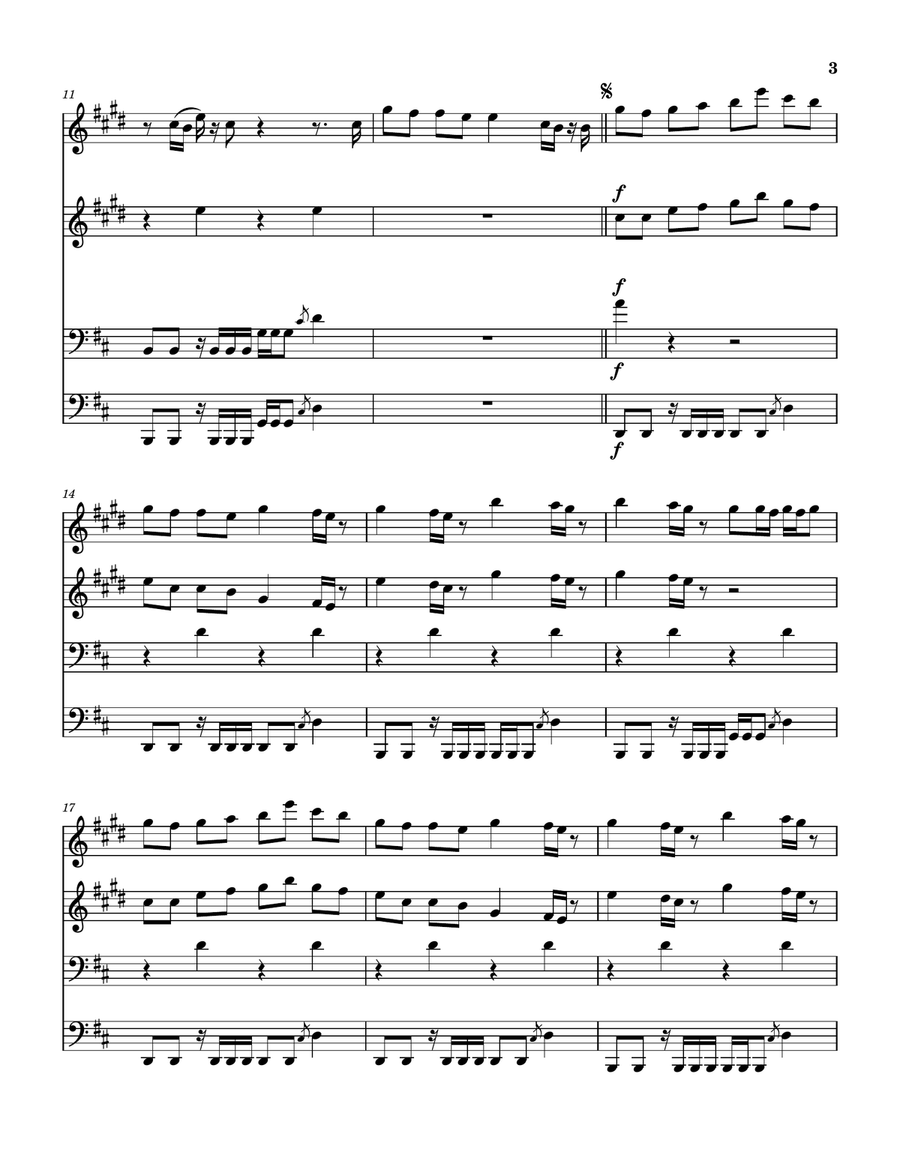 Hurt Brass Quartet scores gallery preview page 4