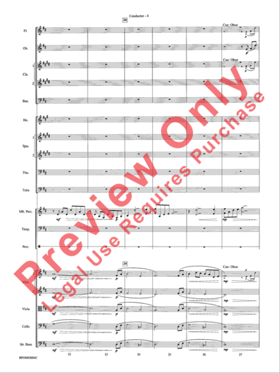 In the Fading Light of Autumn Full Orchestra scores gallery preview page 7