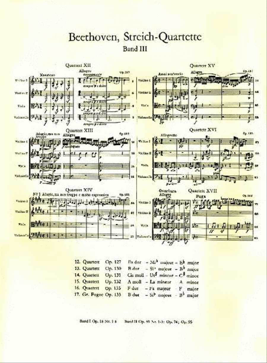 String Quartets, Volume 3 String Quartet scores gallery preview page 2