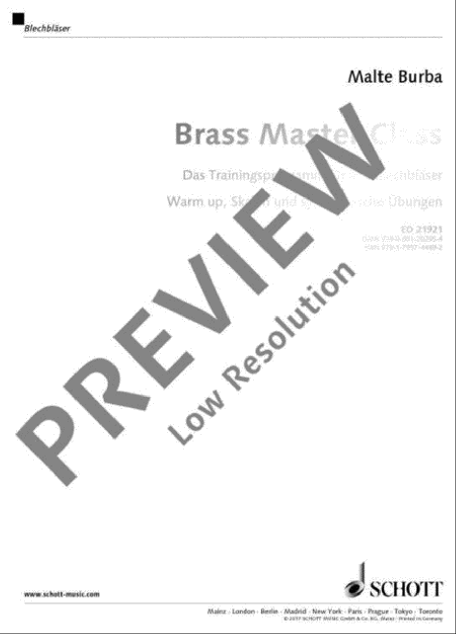 Brass Master Class Brass Master Class Score scores gallery preview page 2