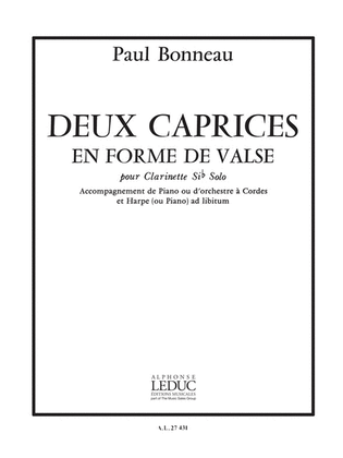 2 Caprices En Forme De Valse (clarinet & Piano)