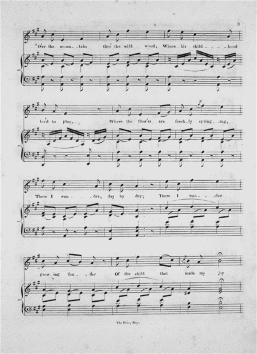 The Fairy Boy Voice scores gallery preview page 3
