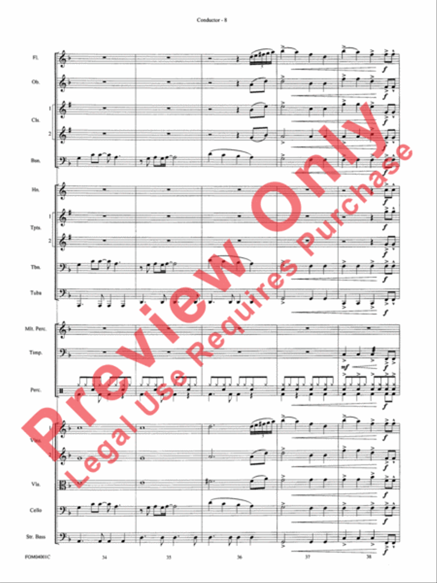 Celebration Full Orchestra scores gallery preview page 11
