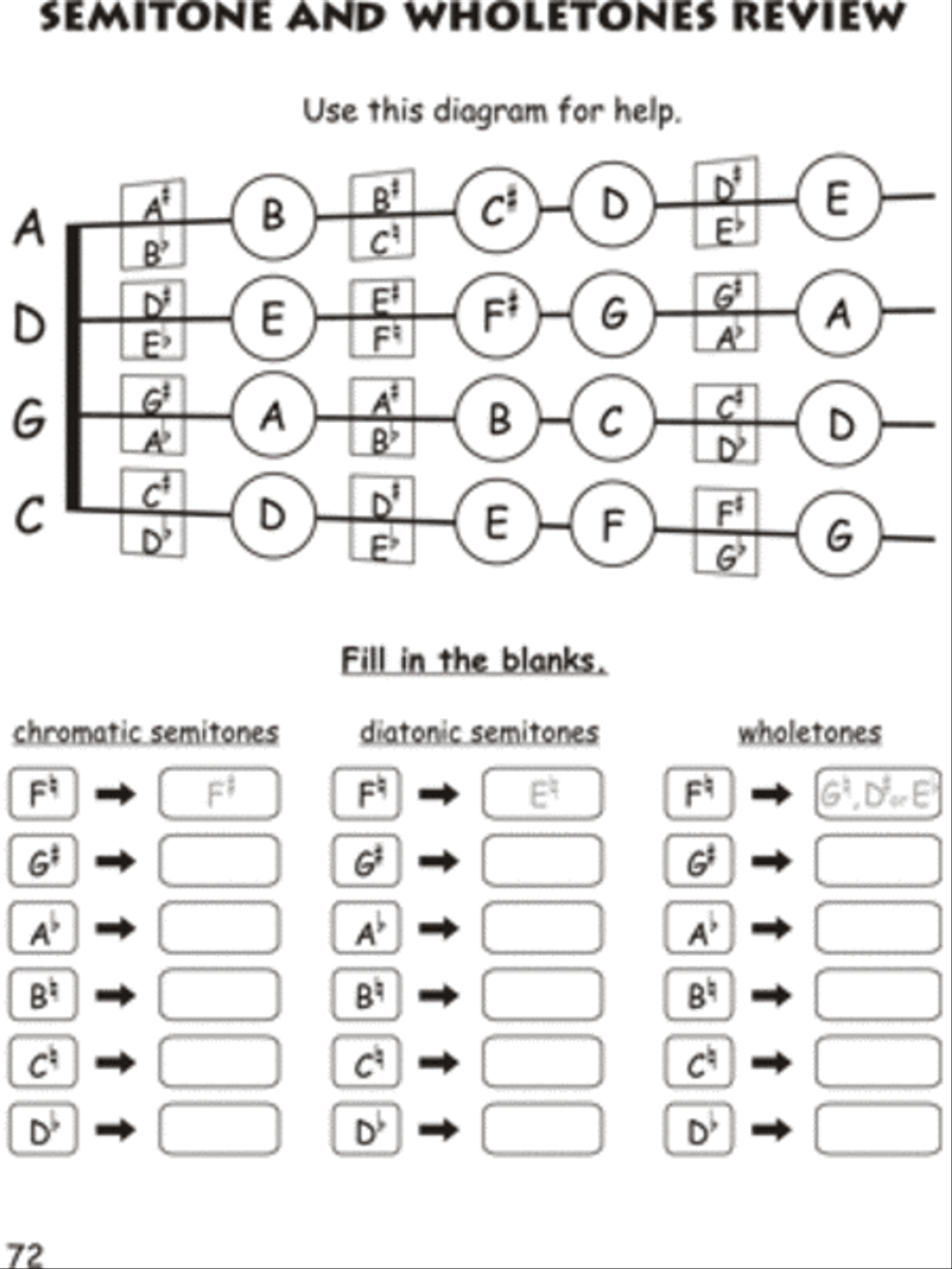Beginner Viola Theory for Children, Book 3 Viola scores gallery preview page 4