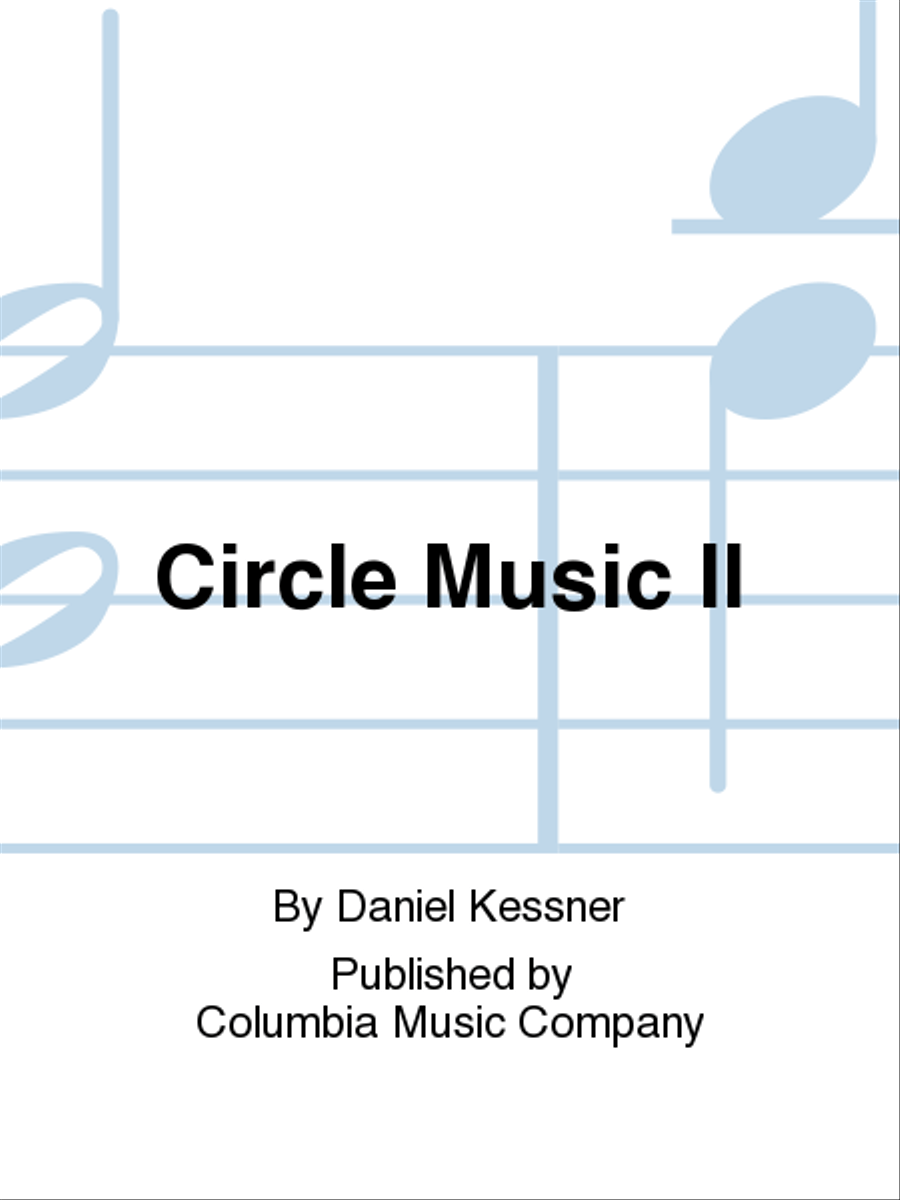 Circle Music II Circle Music II Chamber Music scores gallery preview page 1
