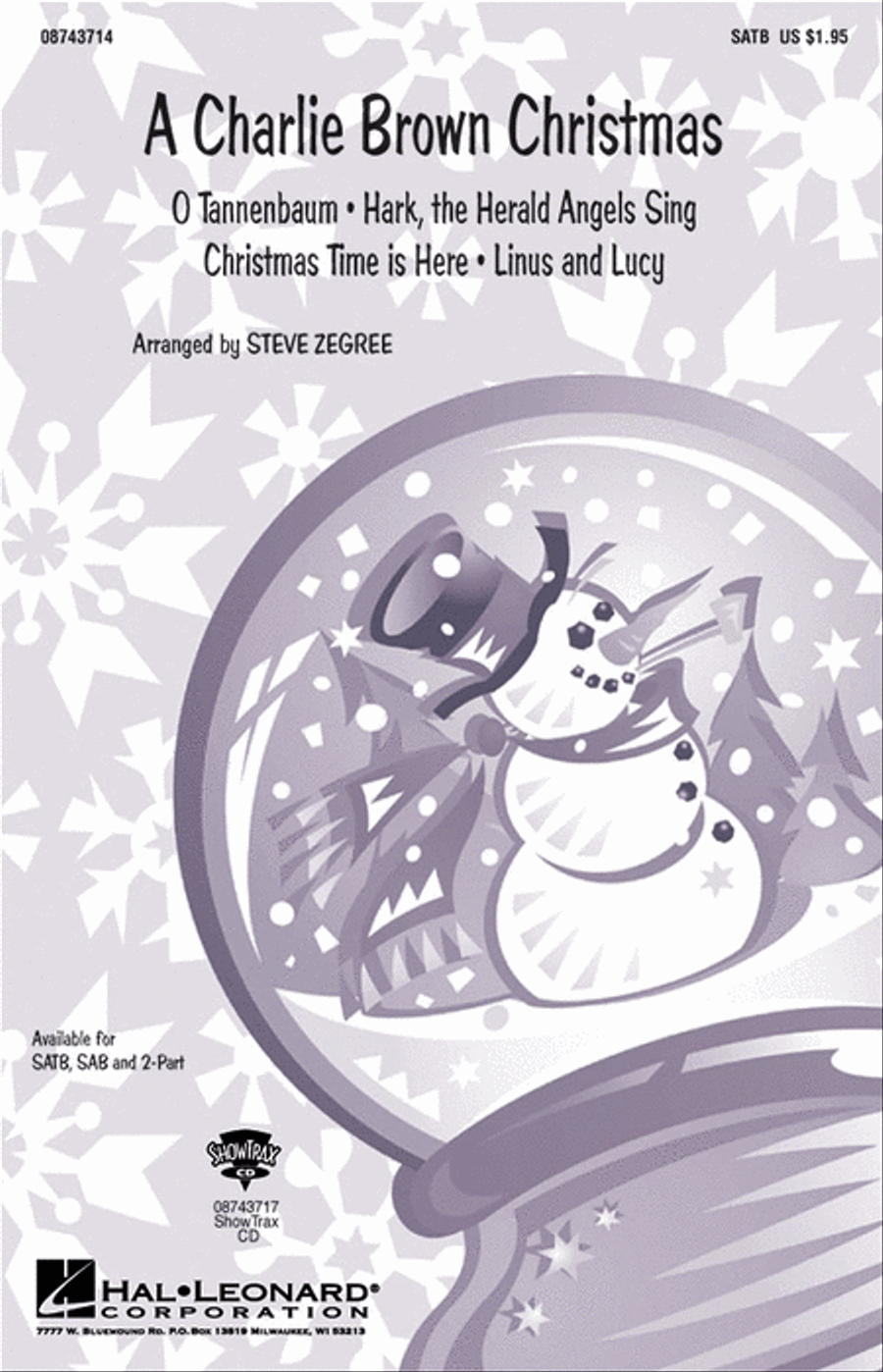 A Charlie Brown Christmas (Medley) 4-Part scores gallery preview page 1