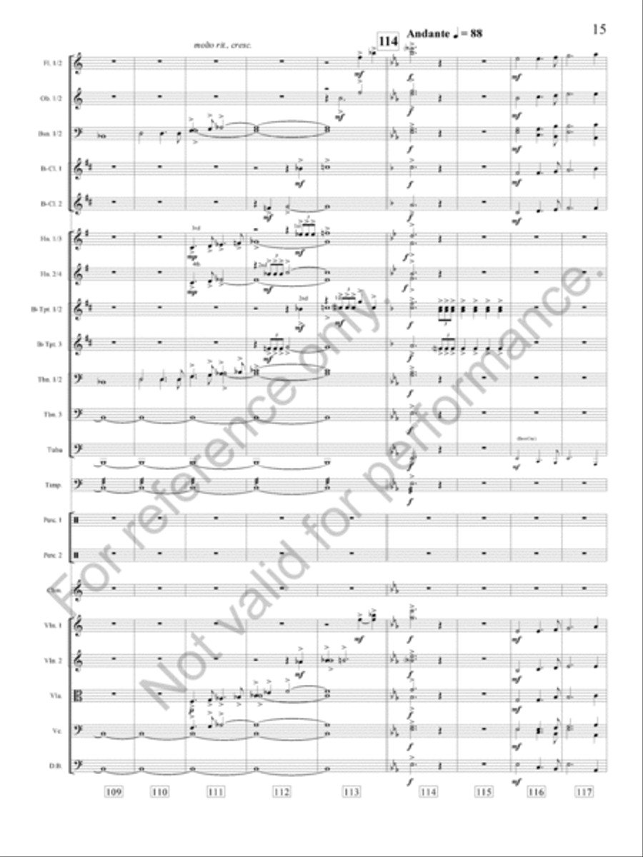 God Of Our Fathers Full Orchestra scores gallery preview page 16