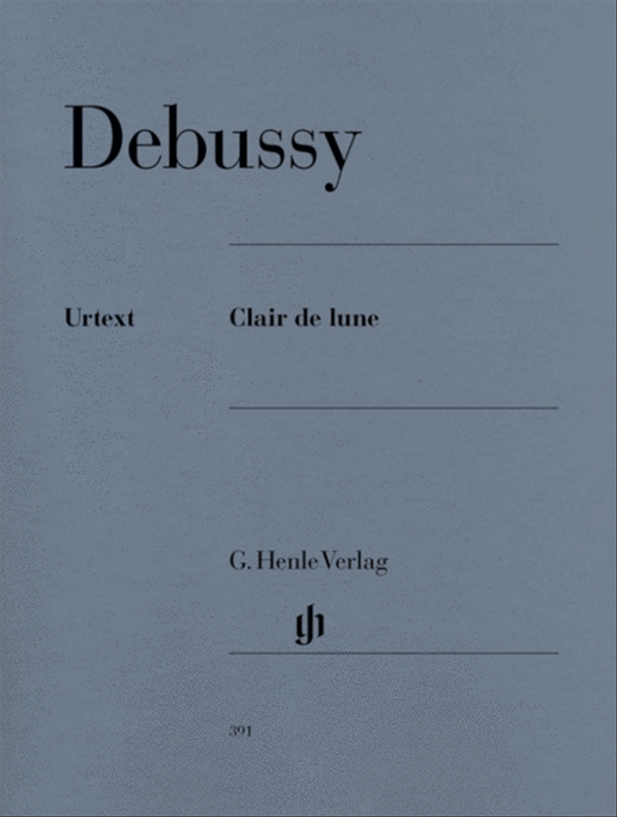Debussy - Clair De Lune Piano Piano Solo scores gallery preview page 1