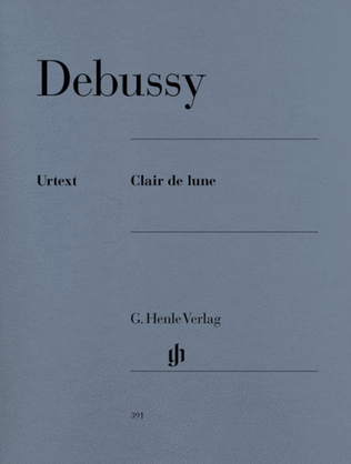 Book cover for Debussy - Clair De Lune Piano