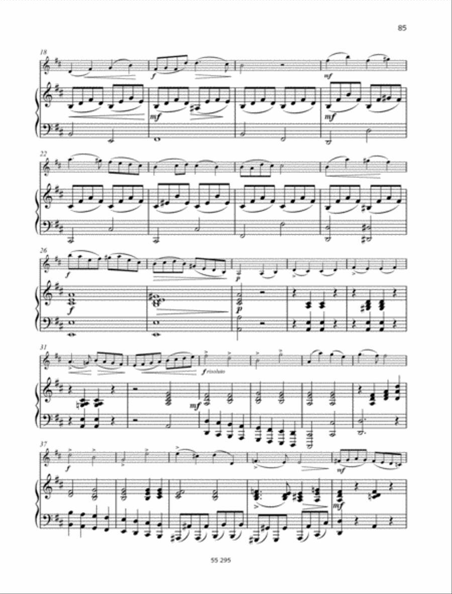 Concerto B minor, Op. 35 Concerto B minor, Op. 35 Violin Solo scores gallery preview page 2