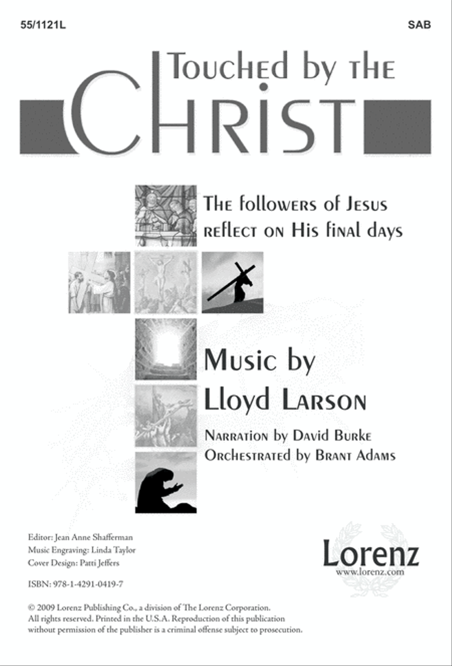 Touched by the Christ Touched by the Christ 3-Part scores gallery preview page 2