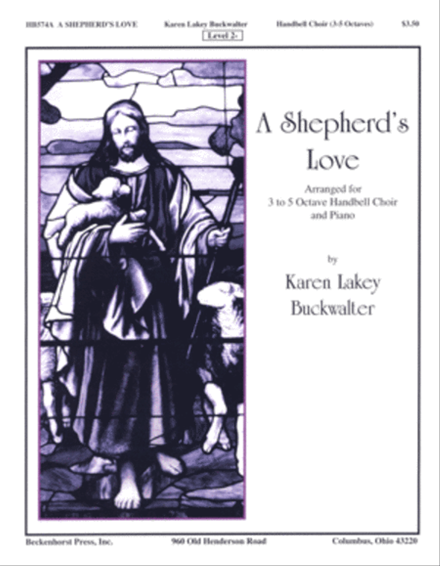 A Shepherd's Love - handbell part Handbell Choir scores gallery preview page 1