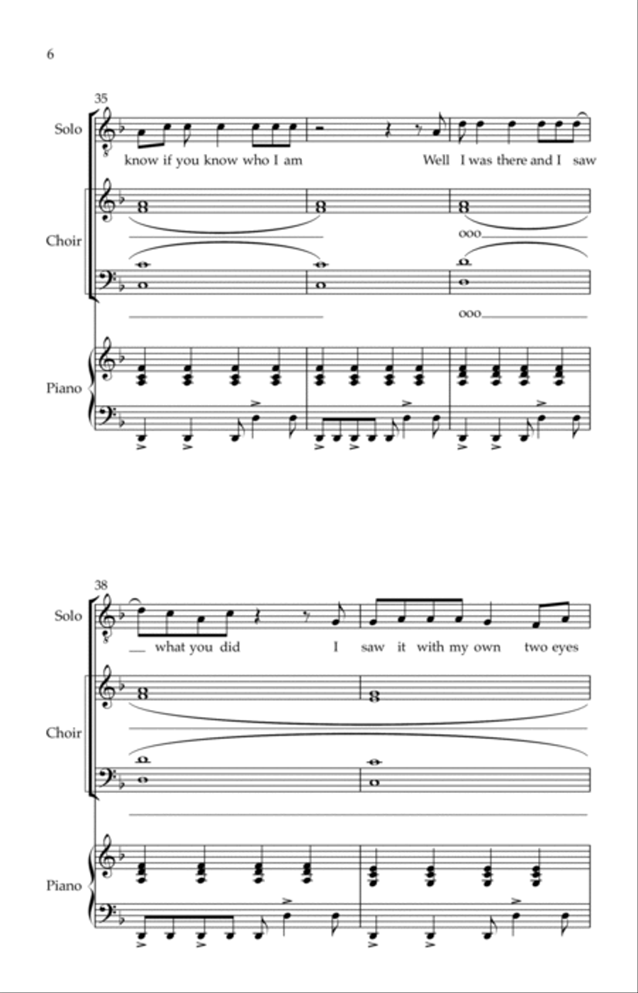 In The Air Tonight In The Air Tonight 4-Part scores gallery preview page 6