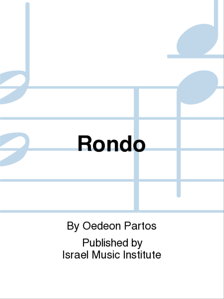Rondo Violin Solo scores gallery preview page 1