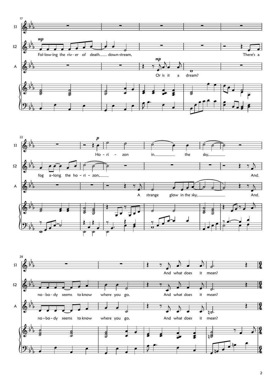 Bright Eyes Bright Eyes SSA scores gallery preview page 2