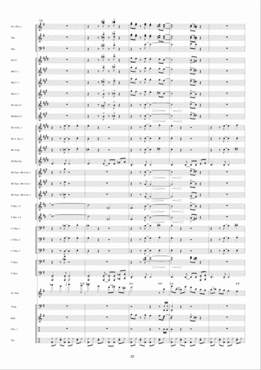 Full Option Concert Band scores gallery preview page 23