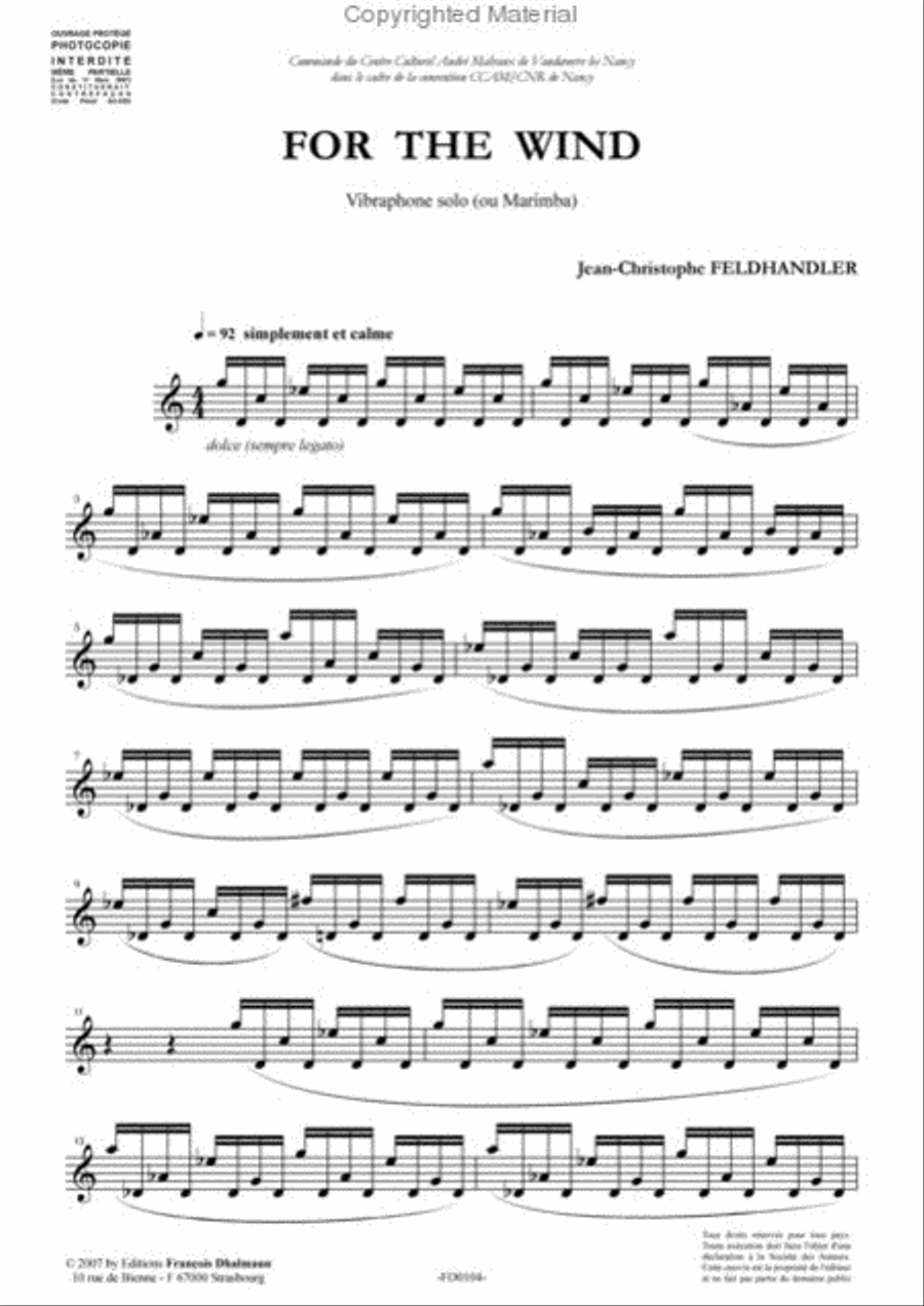 For the Wind Percussion scores gallery preview page 2