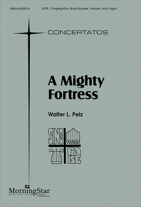 Book cover for A Mighty Fortress (Choral Score)