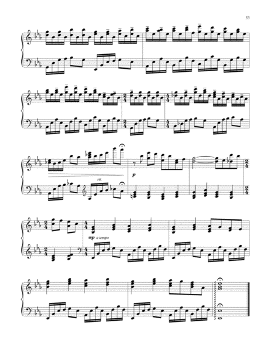 Piano Weavings Volume 2 Piano Solo scores gallery preview page 54