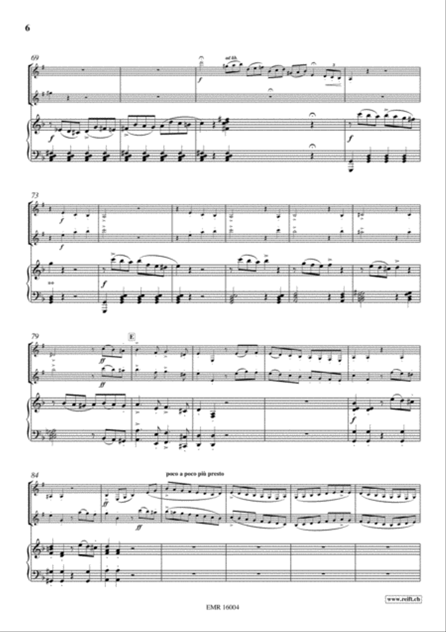 Concertpiece No. 2 Clarinet Duet scores gallery preview page 8