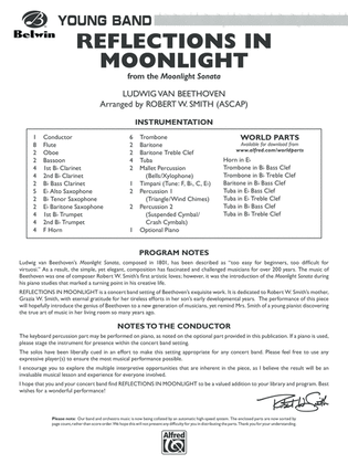 Reflections In Moonlight: Score