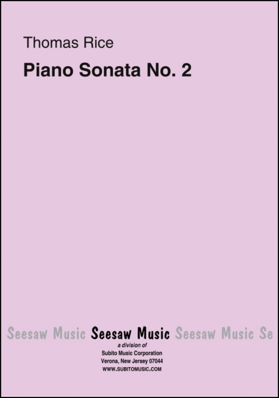 Piano Sonata No. 2 Harpsichord scores gallery preview page 1