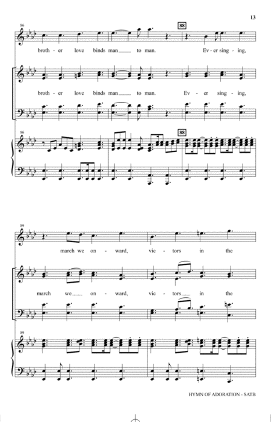 Hymn Of Adoration (incorporating 
