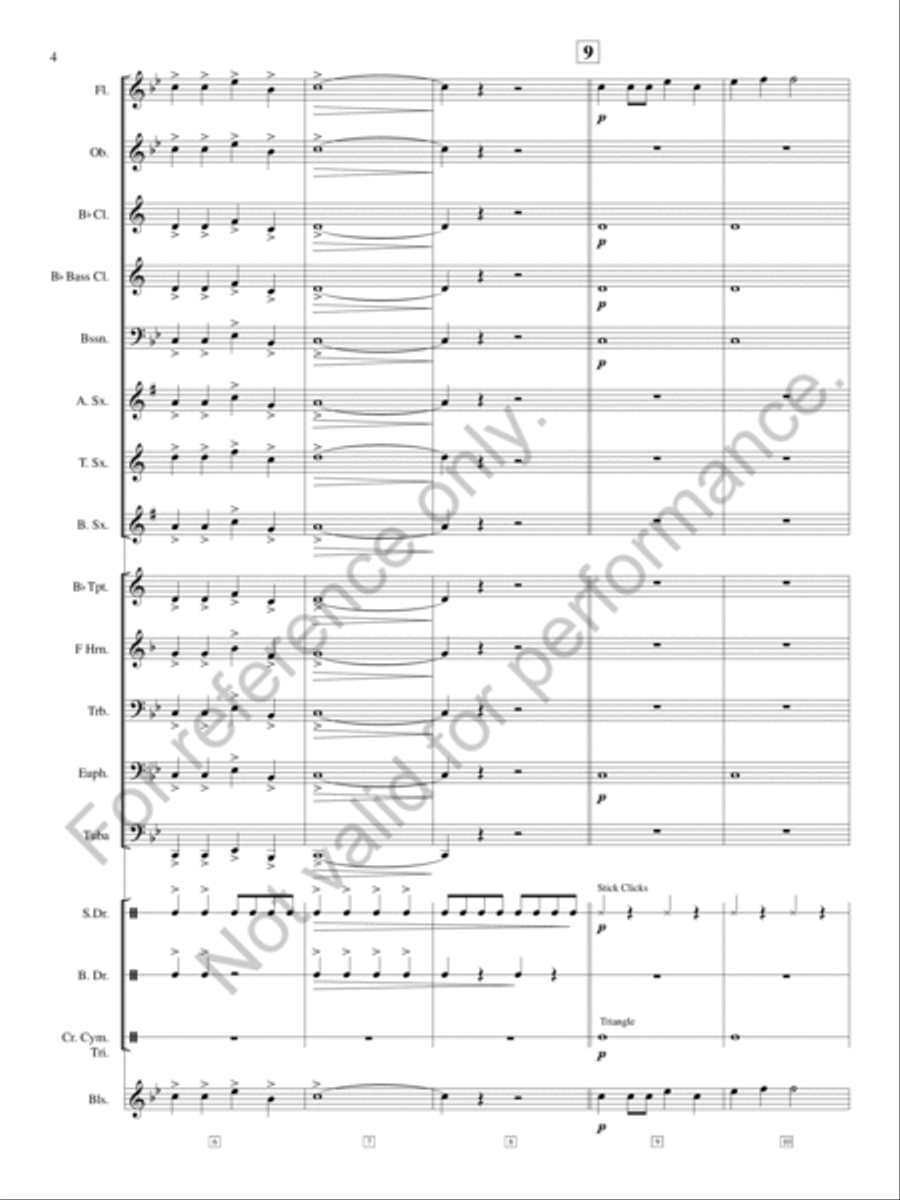 Shadowdance Shadowdance Concert Band scores gallery preview page 5