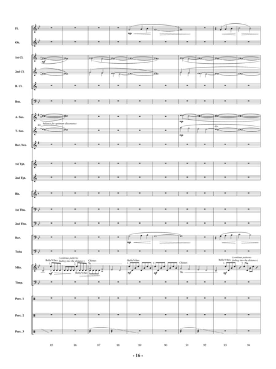 Repercussions Repercussions Concert Band scores gallery preview page 15
