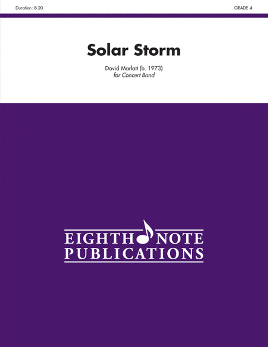 Solar Storm Concert Band scores gallery preview page 1