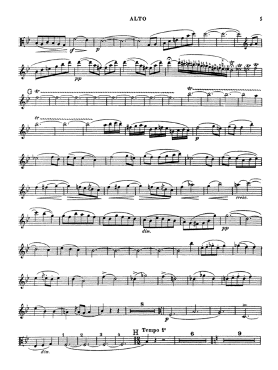 Saint-Saëns: Cello Concerto, Op. 33 (Transcribed) Viola scores gallery preview page 5