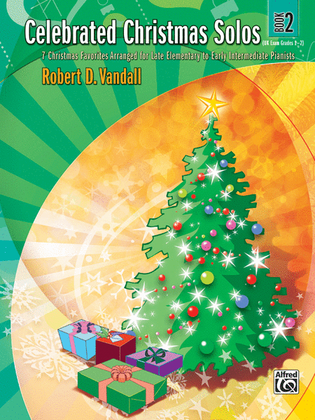 Book cover for Celebrated Christmas Solos, Book 2