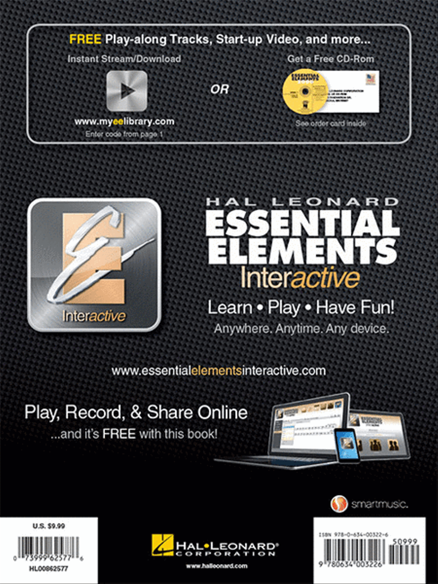 Essential Elements for Band – Trombone Book 1 with EEi image number null