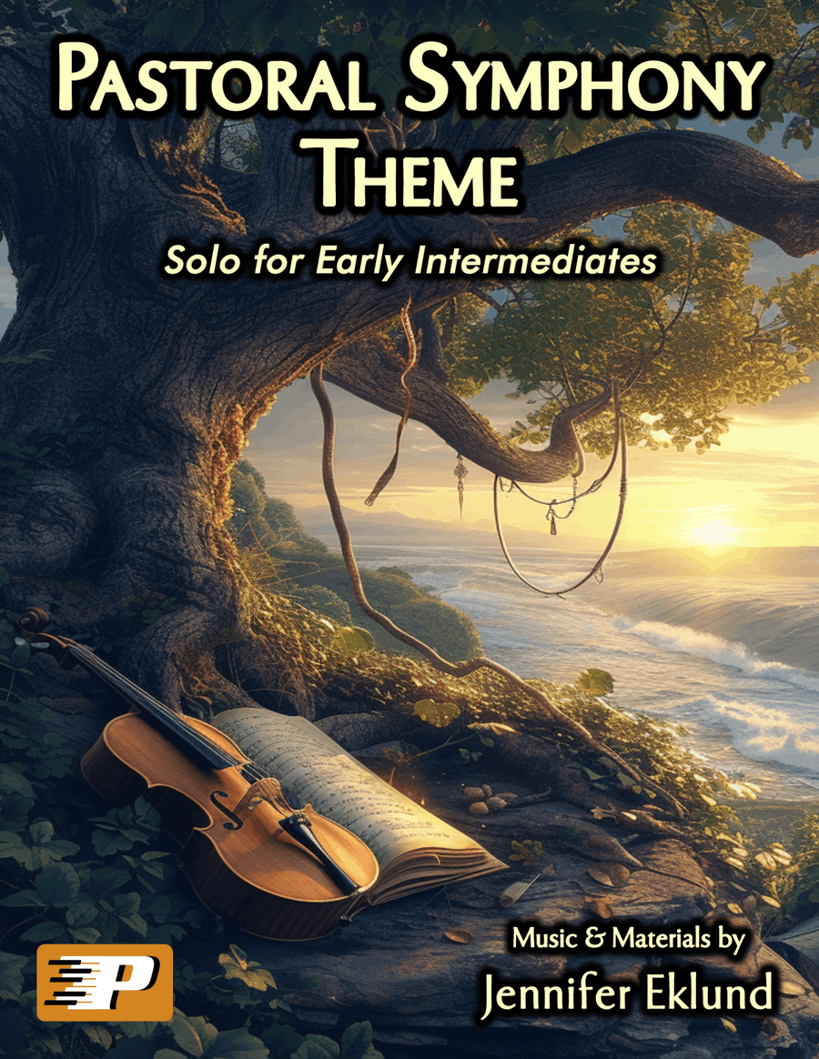 Pastoral Symphony Theme (Movement 5) (Piano Solo with Music History Lesson) Piano Method scores gallery preview page 1