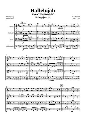 Hallelujah Chorus from Messiah - String Quartet
