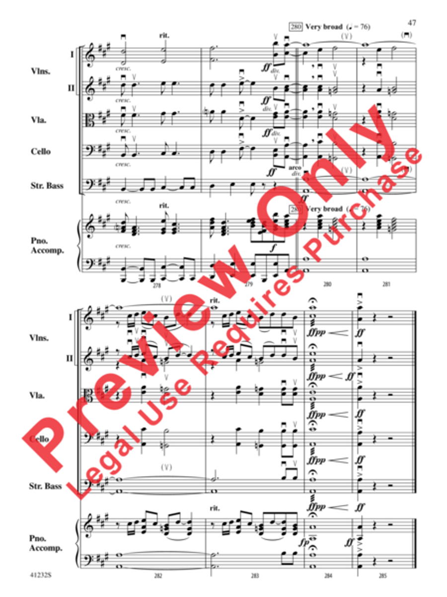 Pippin String Orchestra scores gallery preview page 48
