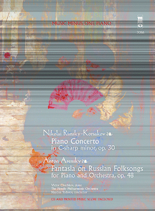 Book cover for Rimsky-Korsakov - Concerto in C-sharp Minor, Op. 30 & Arensky - Fantasia on Russian Folksongs