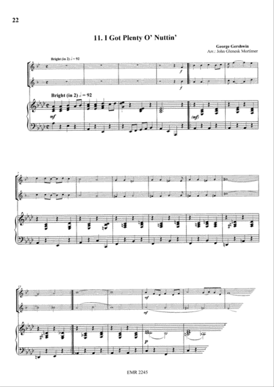 Duos Vol. 3 Woodwind Ensemble scores gallery preview page 13