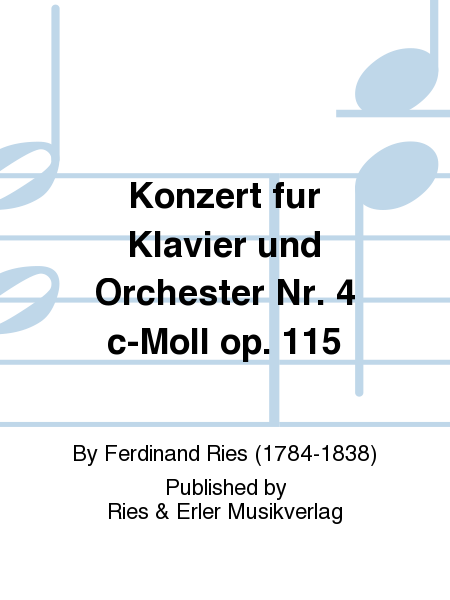 Konzert für Klavier und Orchester No. 4 in c-moll, Op. 115