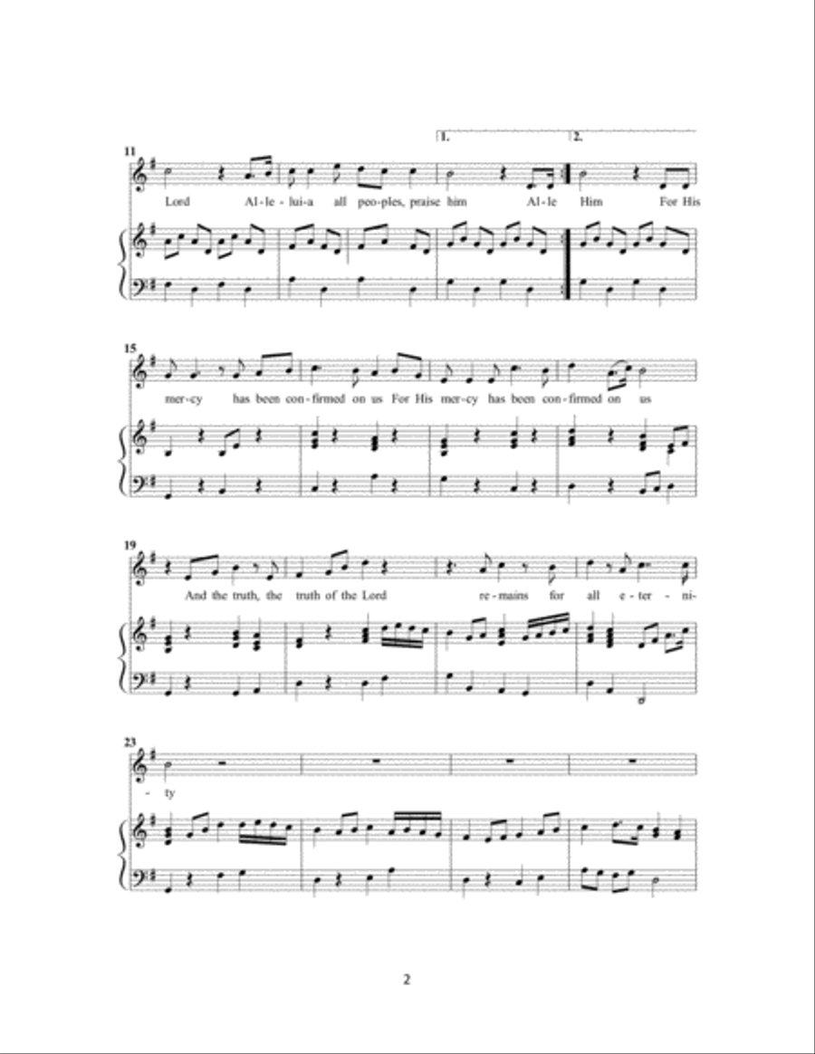 ALLELUIYA Small Ensemble scores gallery preview page 2