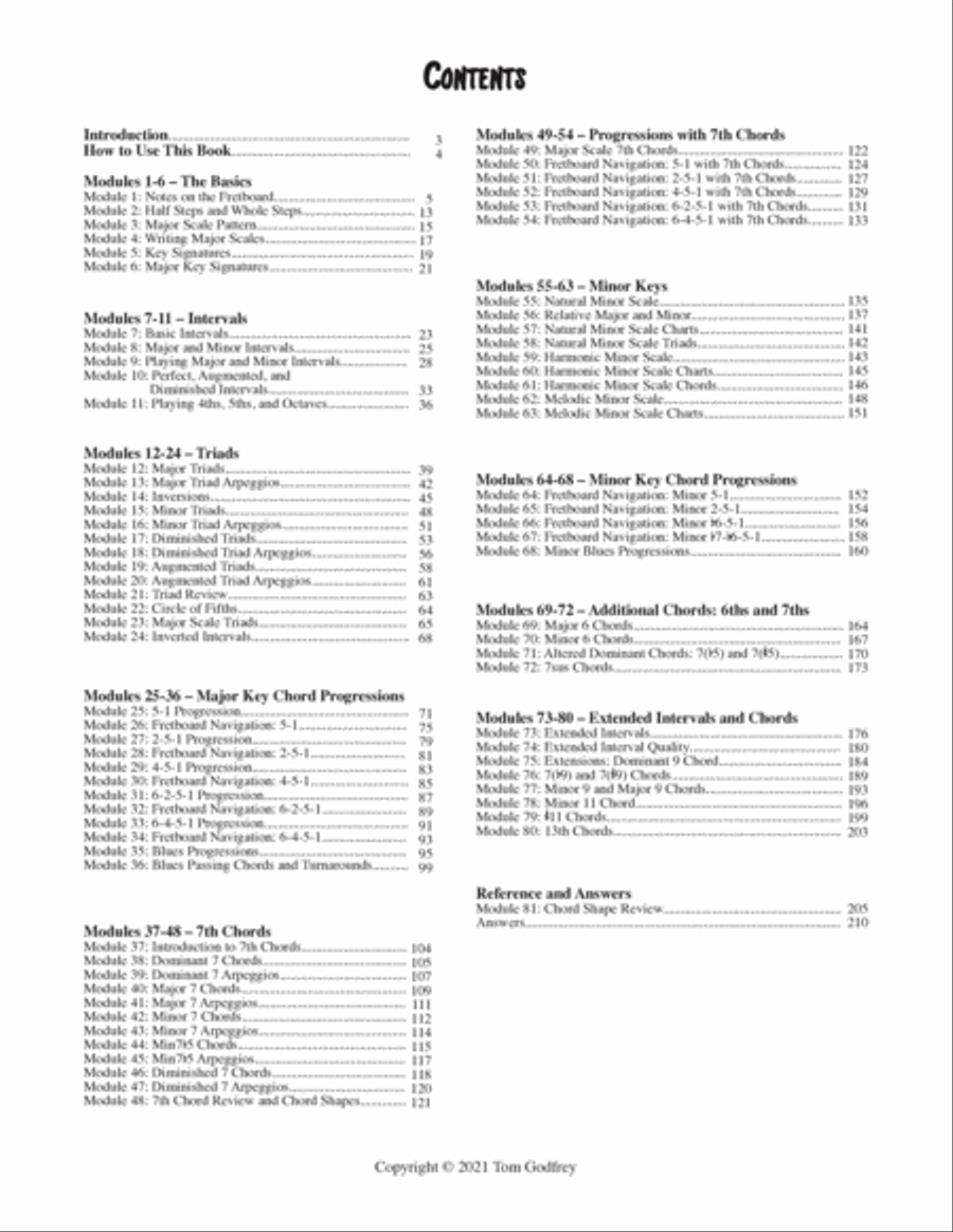 Guitar Theory Modules Guitar scores gallery preview page 2