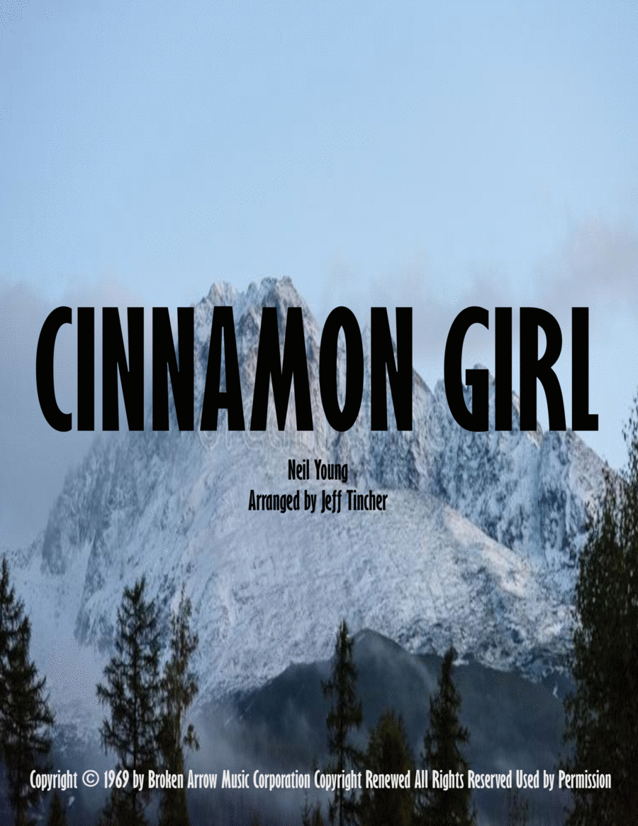 Cinnamon Girl Cinnamon Girl Piano, Vocal, Guitar scores gallery preview page 1